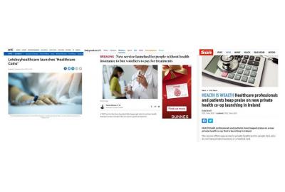 RTE, Irish Independent, Irish Times and The Irish Sun cover media release of 1 November 2021